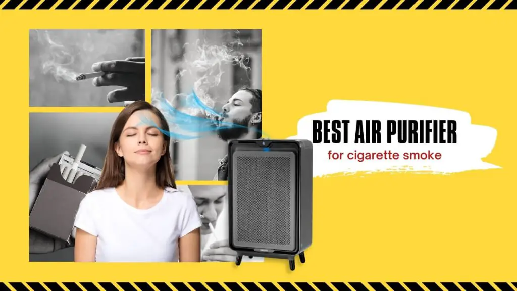 Best air purifier for cigarette smoke removal