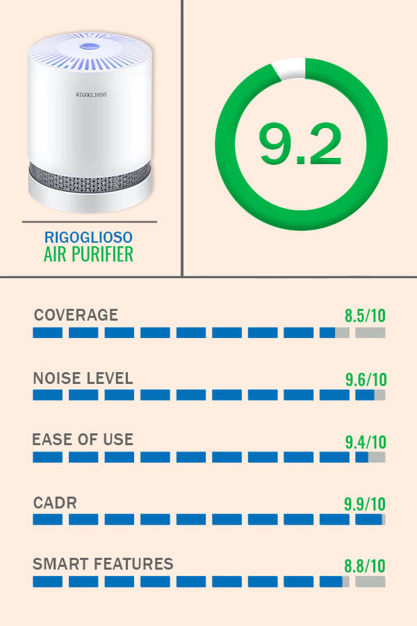 Rigoglioso Air Purifier Review & Rating