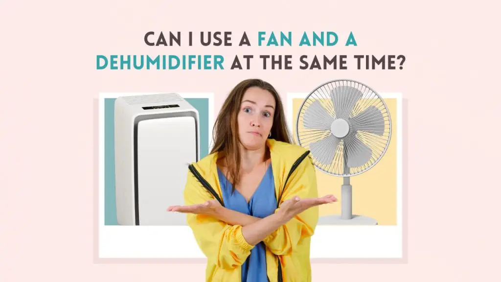 Can I use a fan and a dehumidifier at the same time