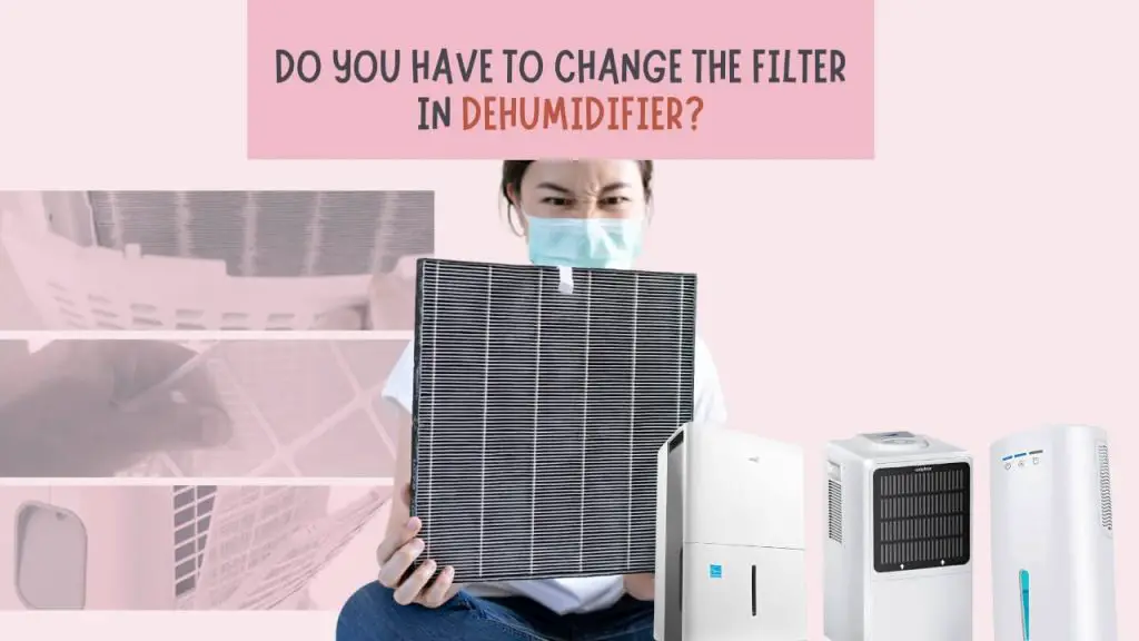 Do you have to change the filter in the dehumidifier