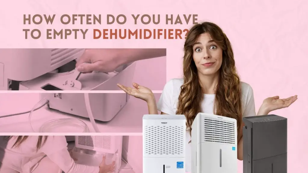 How often do you have to empty dehumidifier