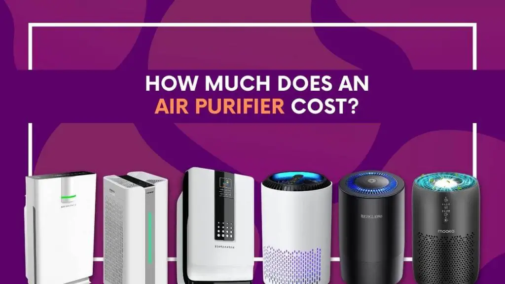 How much does an air purifier cost?