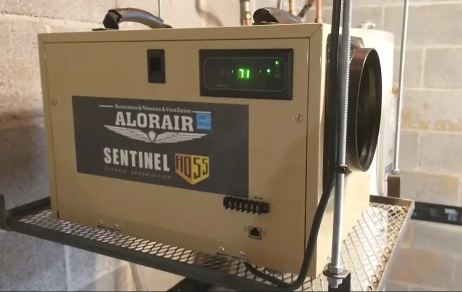Alorair Commercial Dehumidifier 113 Pint - Sentinel HD55 Set up