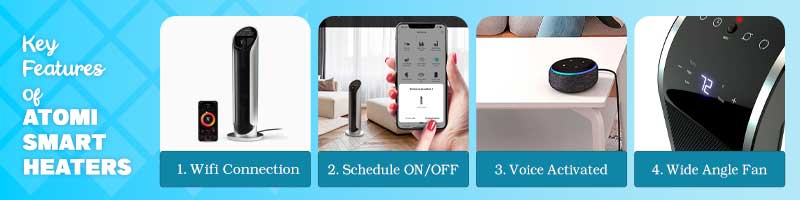 Key Features of Atomi Smart Heaters