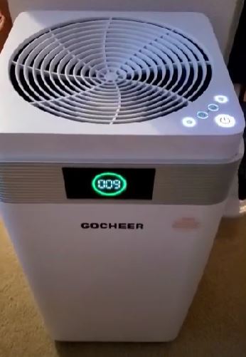 gocheer air purifier at my place