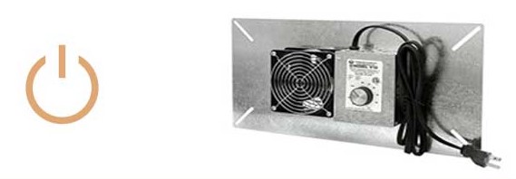 Energy Efficient Exhaust Fan for Crawl Space