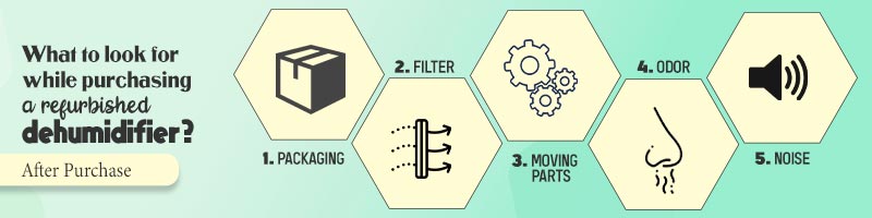 What to check before purchasing a refurbished dehumidifier?