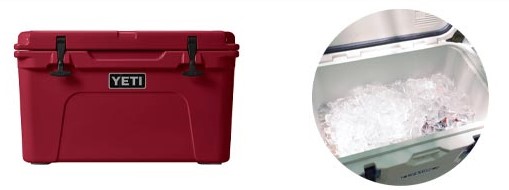 yeti cooler ice retention