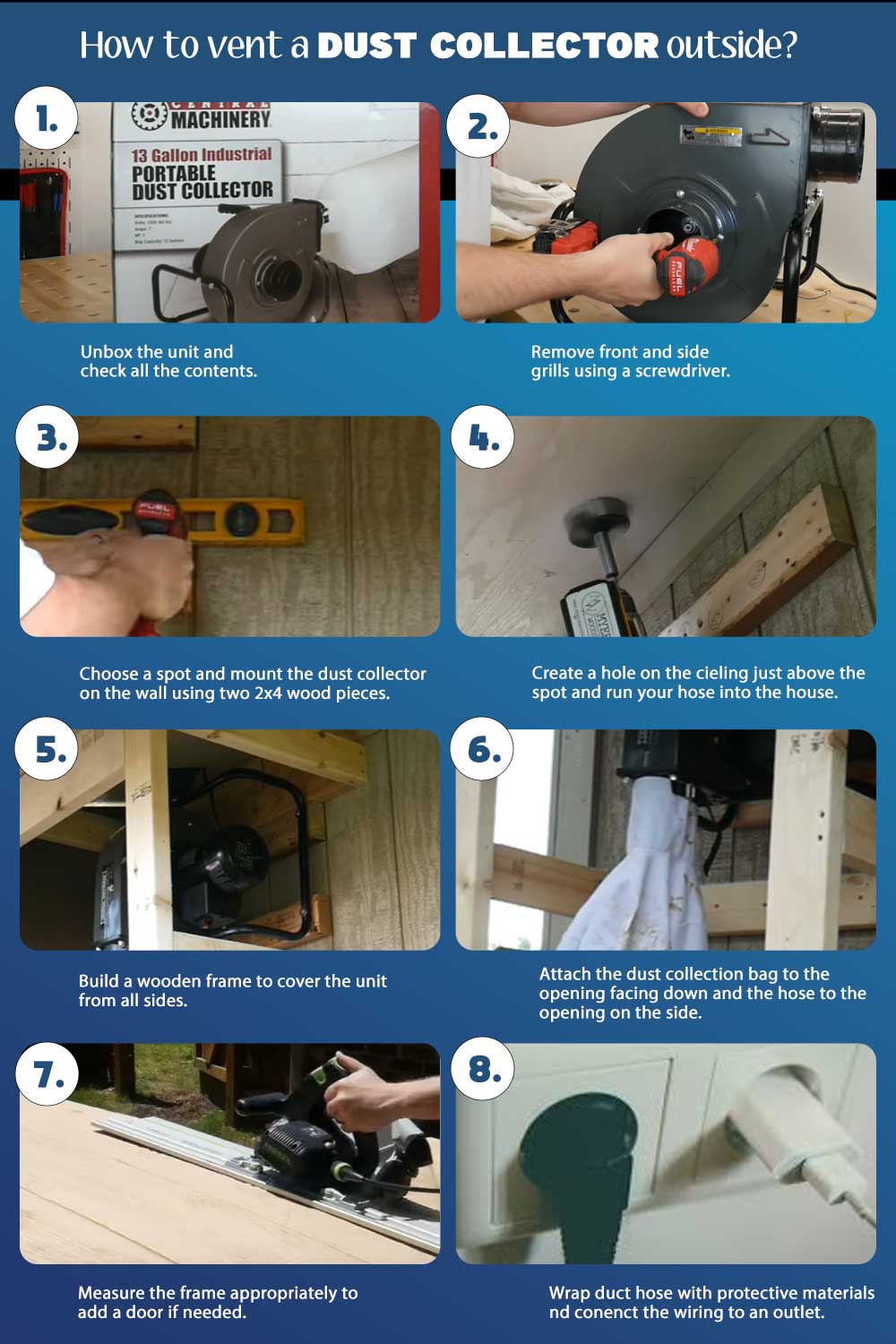 How To Vent Your Dust Collector Outside? Can You Put It in The Attic?