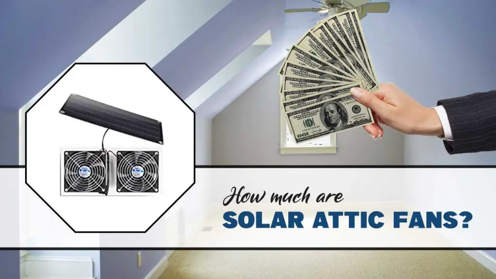 How much are solar attic fans?