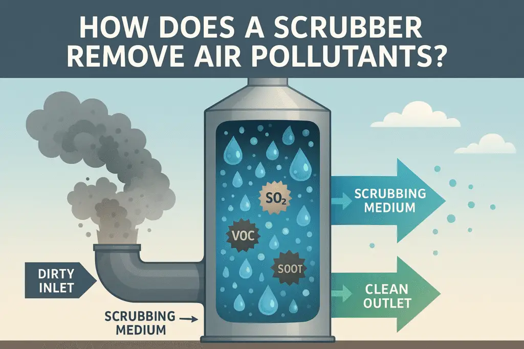 How Does a Scrubber Remove Air Pollutants?