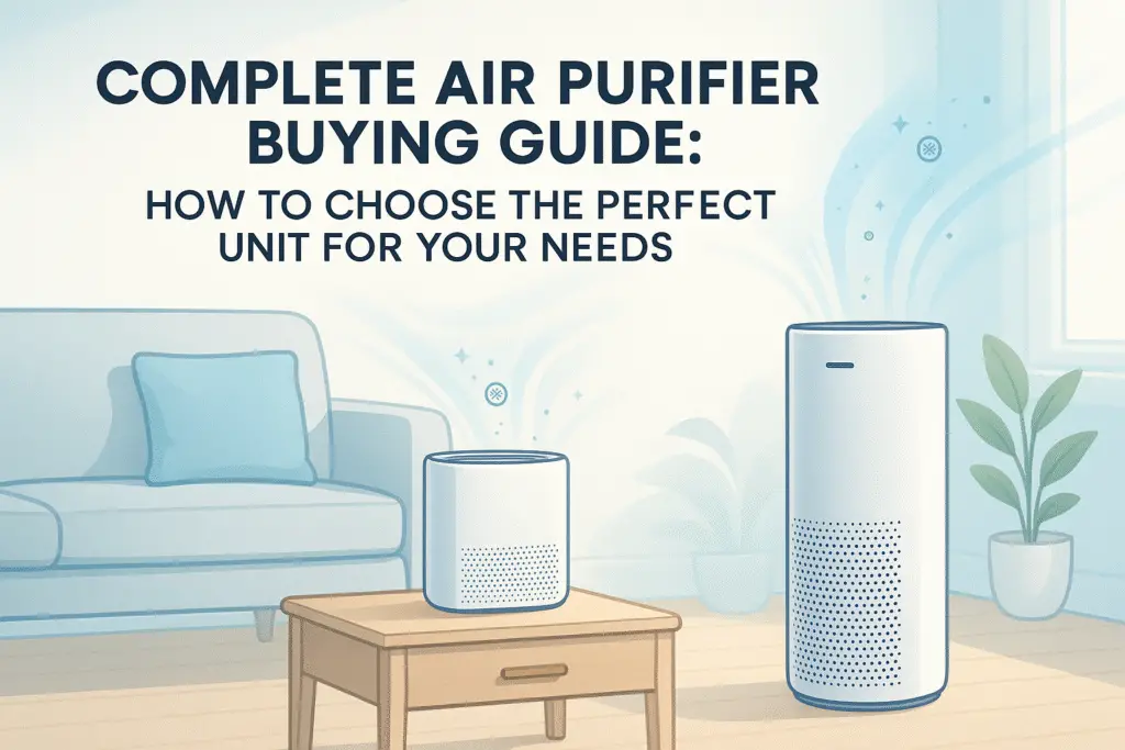Complete Air Purifier Buying Guide: How to Choose the Perfect Unit