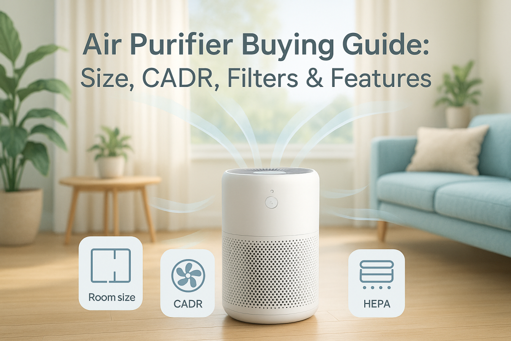 Air Purifier Buying Guide: Size, CADR, Filters & Features