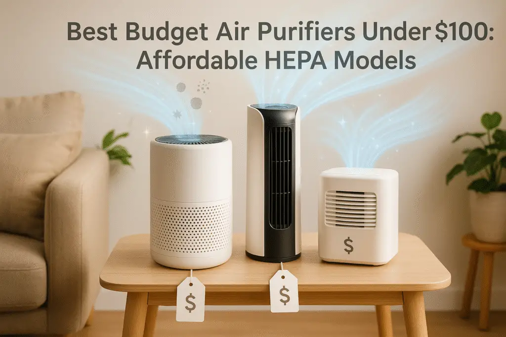 Best Budget Air Purifiers Under $100: Affordable HEPA Models