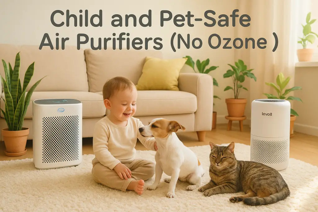 Child and Pet-Safe Air Purifiers (No Ozone)