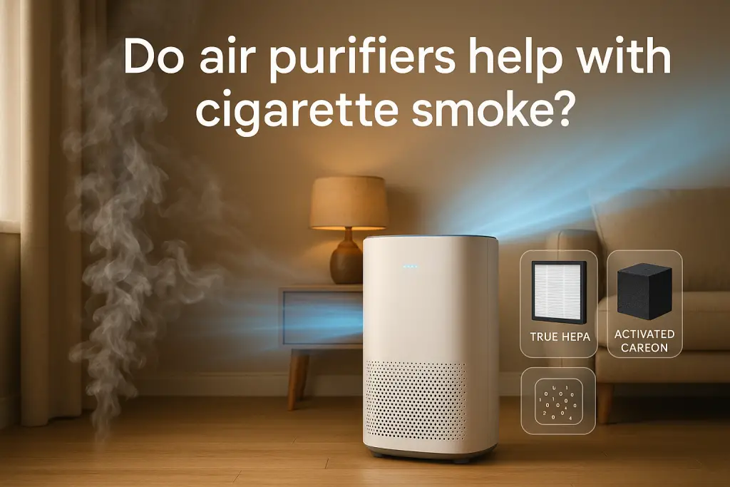 Do air purifiers help with cigarette smoke?