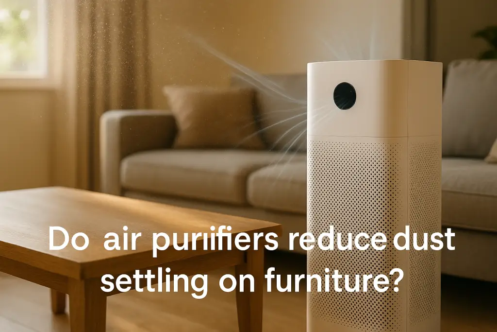Do air purifiers reduce dust settling on furniture?