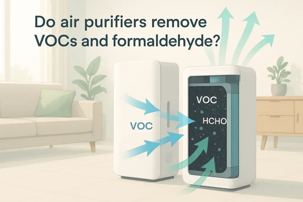 Do air purifiers remove VOCs and formaldehyde?