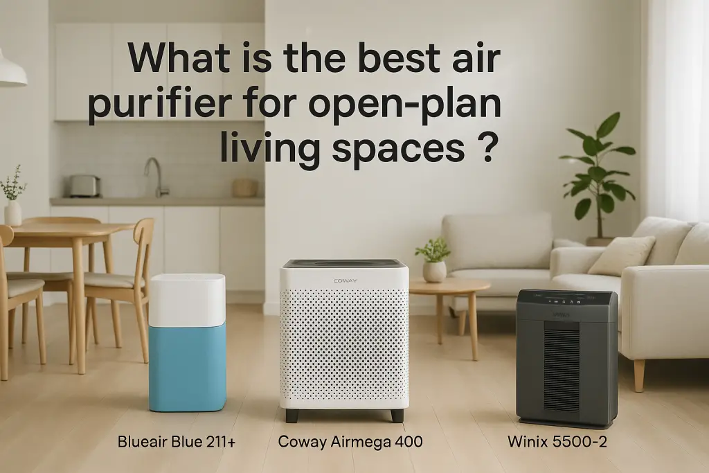 What is the best purifier for open-plan living spaces?
