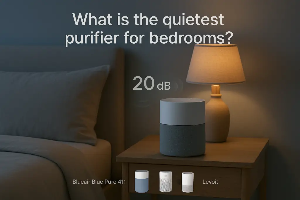 What is the quietest purifier for bedrooms?