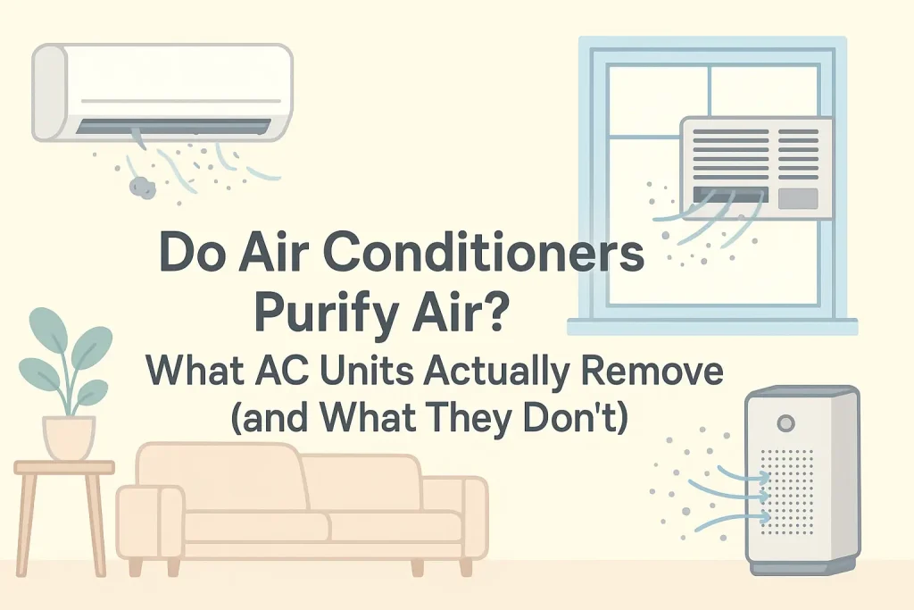 Do Air Conditioners Purify Air? What AC Units Actually Remove (and What They Don't)
