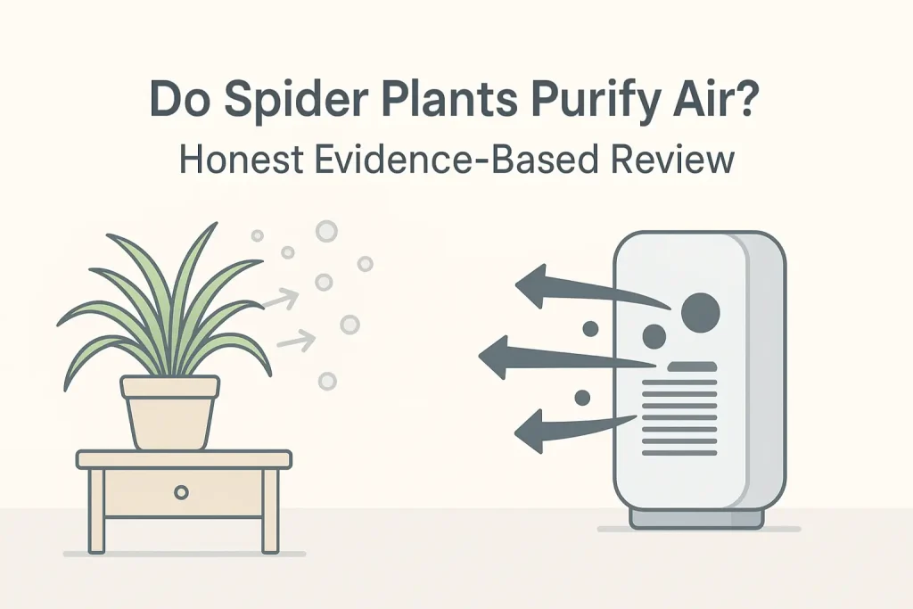 Do Spider Plants Purify Air? Honest Evidence-Based Review