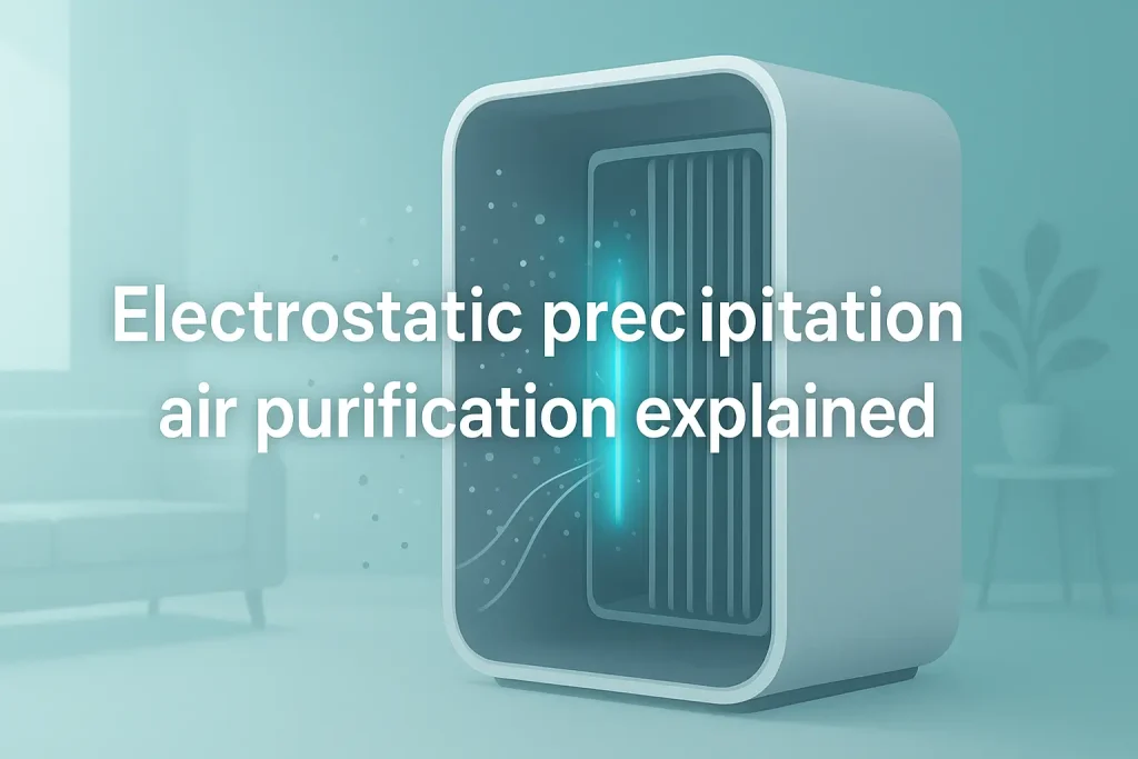Electrostatic precipitation air purification explained