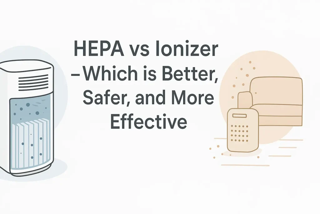 HEPA vs ionizer - which is better, safer, and more effective