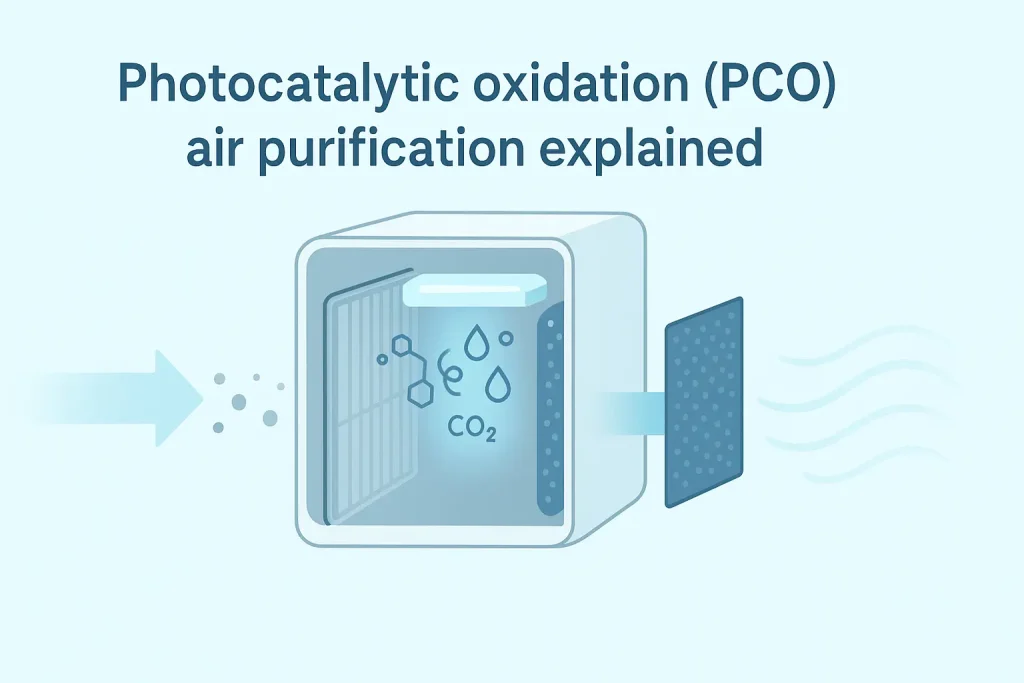 Photocatalytic oxidation (PCO) air purification explained