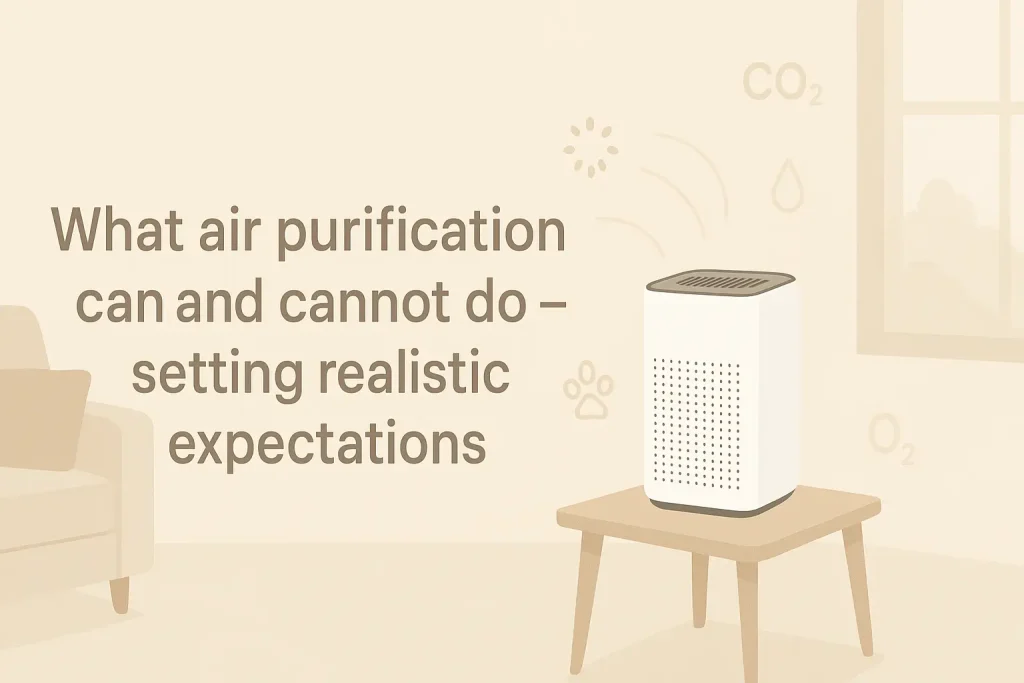 What air purification can and cannot do - setting realistic expectations